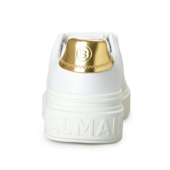 Balmain Women's "B COURT" Leather Athletic Sneakers Shoes US 9 EUR 39 - Picture 3 of 8